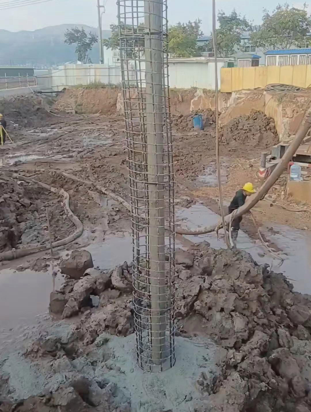 吕梁临县长螺旋钻孔压灌桩